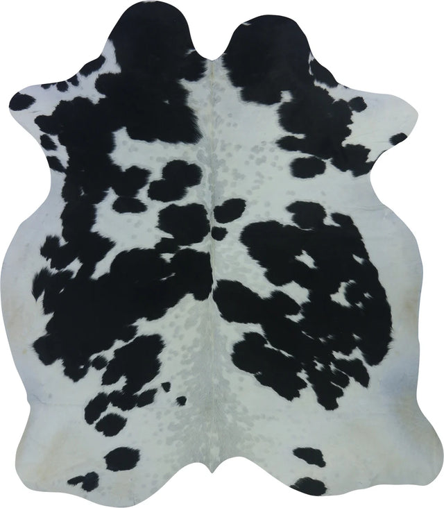 COWHIDE LARGE BLACK & WHITE 3.5-3.9M - 209cm  196cm
