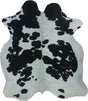 COWHIDE LARGE BLACK & WHITE 3.5-3.9M - 209cm  196cm