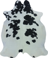 COWHIDE LARGE BLACK & WHITE 3.5-3.9M - 229cm  189cm