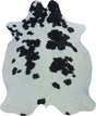 COWHIDE LARGE BLACK & WHITE 3.5-3.9M - 229cm  189cm