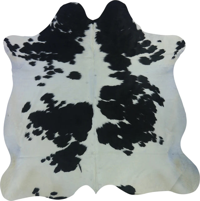 COWHIDE LARGE BLACK & WHITE 3.5-3.9M - 203cm  210cm