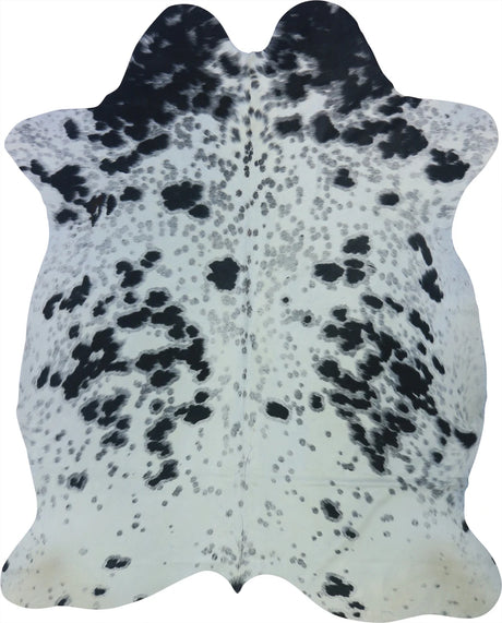 COWHIDE LARGE BLACK & WHITE 3.5-3.9M - 238cm  189cm