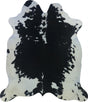 COWHIDE LARGE BLACK & WHITE 3.5-3.9M - 220cm  198cm