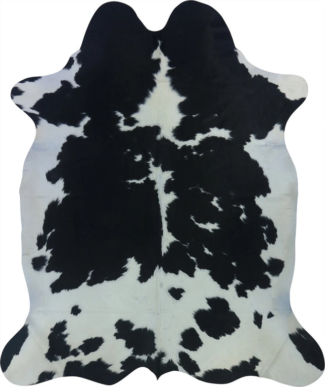 COWHIDE LARGE BLACK & WHITE 3.5-3.9M - 235cm  200cm