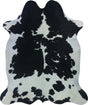 COWHIDE LARGE BLACK & WHITE 3.5-3.9M - 235cm  200cm
