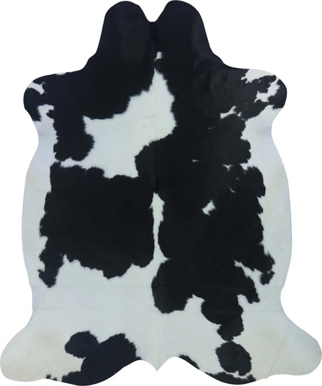 COWHIDE LARGE BLACK & WHITE 3.5-3.9M - 234cm  195cm