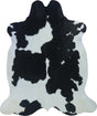 COWHIDE LARGE BLACK & WHITE 3.5-3.9M - 234cm  195cm