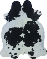 COWHIDE LARGE BLACK & WHITE 3.5-3.9M - 239cm  190cm