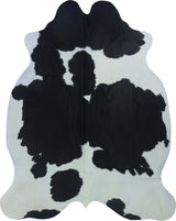 COWHIDE LARGE BLACK & WHITE 3.5-3.9M - 242cm  192cm