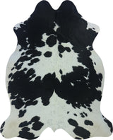 COWHIDE LARGE BLACK & WHITE 3.5-3.9M - 240cm  195cm