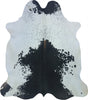 COWHIDE LARGE BLACK & WHITE 3.5-3.9M - 229cm  204cm
