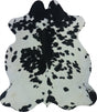 COWHIDE LARGE BLACK & WHITE 3.5-3.9M - 236cm  205cm