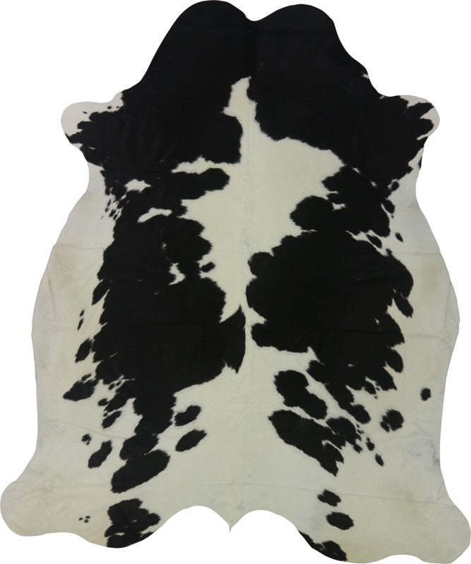 COWHIDE XL BLACK & WHITE 4-4.4M (231cm × 231cm)