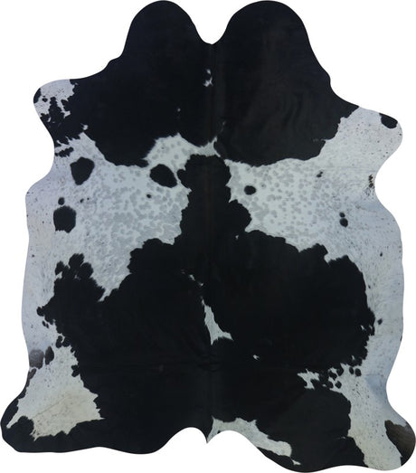 COWHIDE XL BLACK & WHITE 4-4.4M (238cm × 211cm)