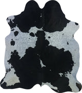 COWHIDE XL BLACK & WHITE 4-4.4M - 238cm  211cm