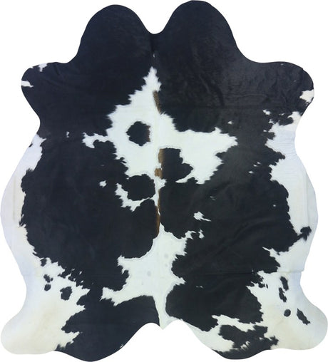 COWHIDE XL BLACK & WHITE 4-4.4M (241cm × 218cm)