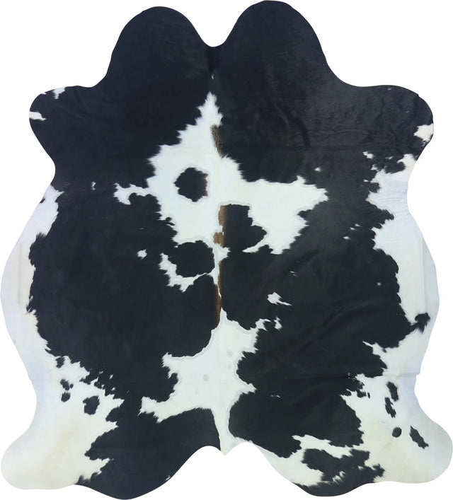 COWHIDE XL BLACK & WHITE 4-4.4M - 241cm  218cm