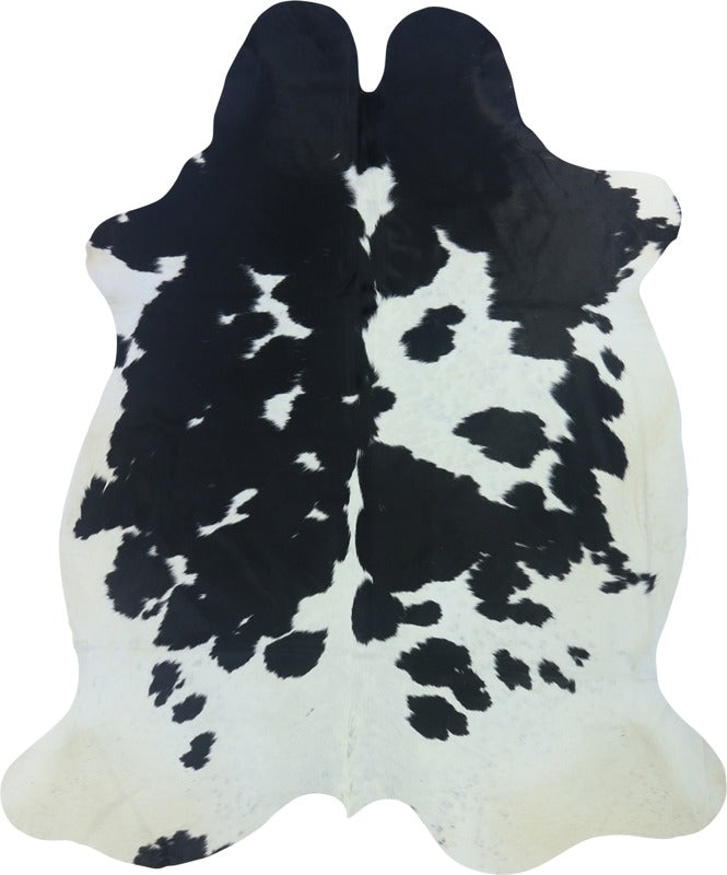 COWHIDE XL BLACK & WHITE 4-4.4M (249cm × 210cm)