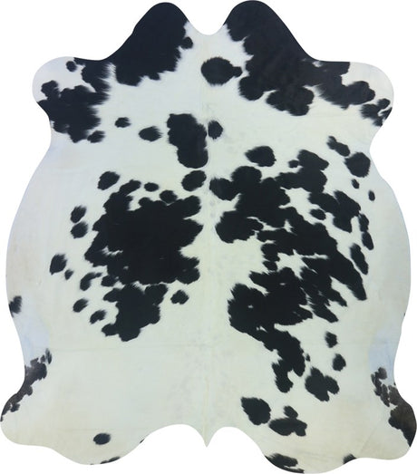 COWHIDE XL BLACK & WHITE 4-4.4M (233cm × 205cm)