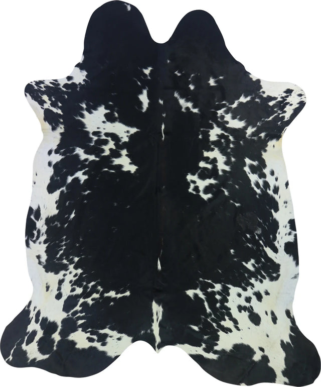 COWHIDE XL BLACK & WHITE 4-4.4M - 252cm  216cm