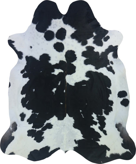 COWHIDE XL BLACK & WHITE 4-4.4M (255cm × 211cm)