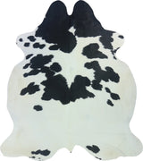 COWHIDE XL BLACK & WHITE 4-4.4M - 247cm  214cm