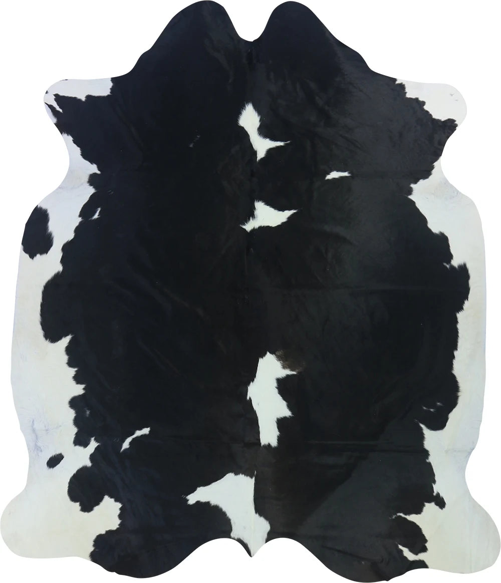 COWHIDE XL BLACK & WHITE 4-4.4M - 243cm  208cm