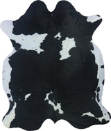 COWHIDE XL BLACK & WHITE 4-4.4M - 244cm  206cm