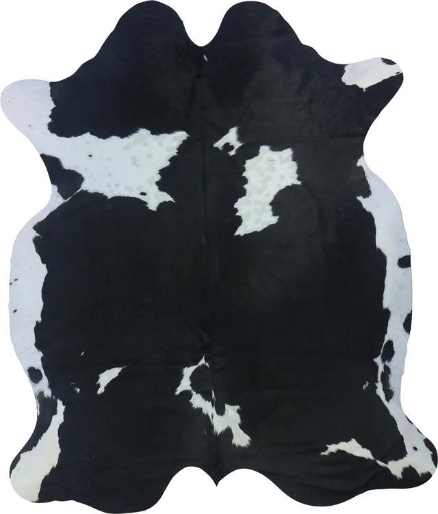 COWHIDE XL BLACK & WHITE 4-4.4M - 244cm  206cm