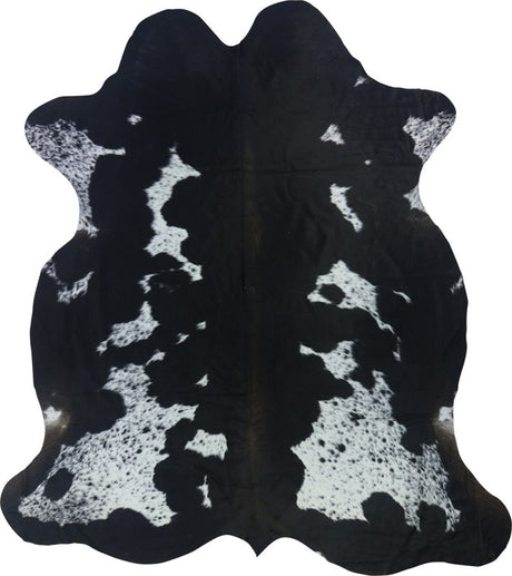 COWHIDE XXL BLACK & WHITE 4.5-4.9M (266cm × 239cm)