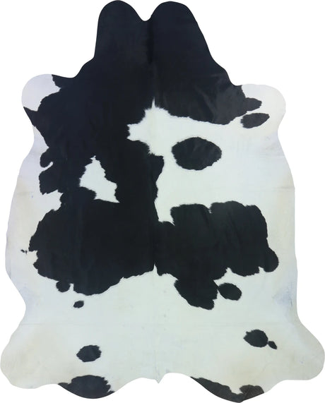 COWHIDE XXL BLACK & WHITE 4.5-4.9M - 278cm  220cm