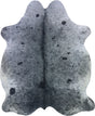 COWHIDE LARGE BLACK & WHITE SPECKLED 3.5-3.9M - 230cm  187cm
