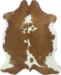 COWHIDE LARGE BROWN & WHITE SPECIAL 3.5-3.9M - 237cm  195cm