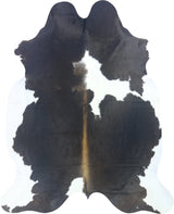 COWHIDE LARGE BROWN & WHITE SPECIAL 3.5-3.9M - 248cm  201cm