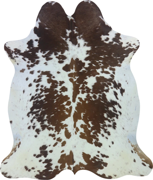 COWHIDE LARGE BROWN & WHITE SPECIAL 3.5-3.9M - 233cm  197cm
