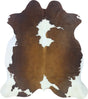 COWHIDE LARGE BROWN & WHITE SPECIAL 3.5-3.9M - 225cm  204cm