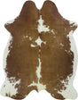 COWHIDE LARGE BROWN & WHITE SPECIAL 3.5-3.9M - 235cm  185cm