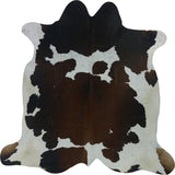 COWHIDE LARGE BROWN & WHITE SPECIAL 3.5-3.9M - 215cm  221cm