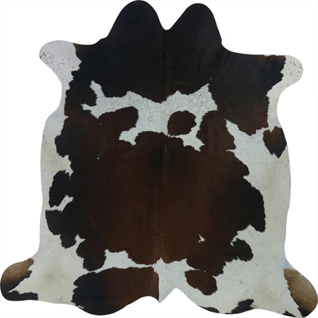 COWHIDE LARGE BROWN & WHITE SPECIAL 3.5-3.9M - 215cm  221cm