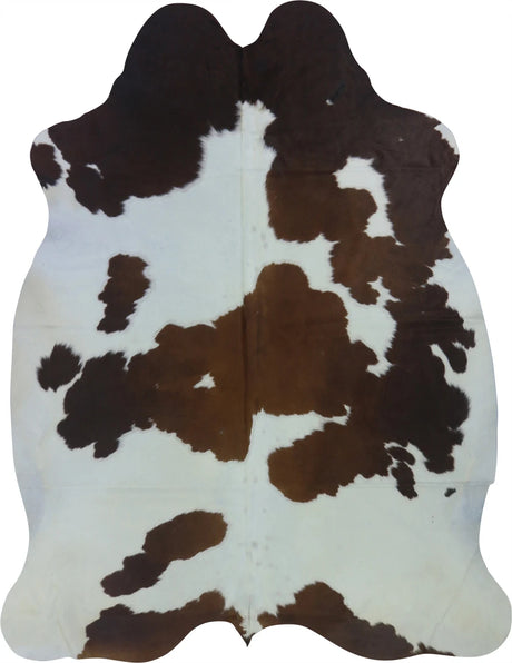 COWHIDE LARGE BROWN & WHITE SPECIAL 3.5-3.9M - 234cm  178cm