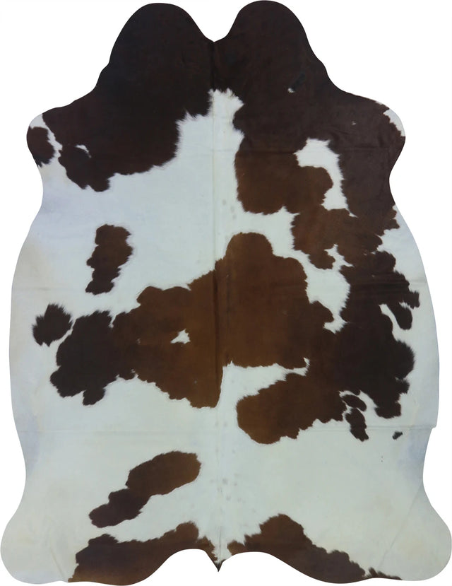 COWHIDE LARGE BROWN & WHITE SPECIAL 3.5-3.9M - 234cm  178cm
