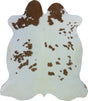 COWHIDE LARGE BROWN & WHITE SPECIAL 3.5-3.9M - 224cm  200cm