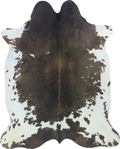 COWHIDE LARGE BROWN & WHITE SPECIAL 3.5-3.9M - 240cm  194cm