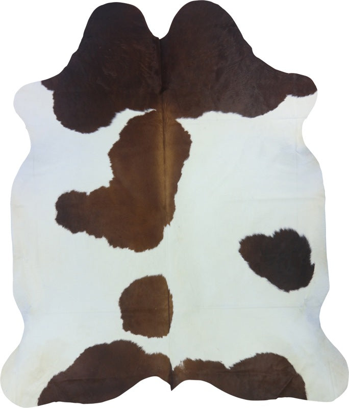 COWHIDE XL BROWN & WHITE SPECIAL 4-4.4M (244cm × 210cm)