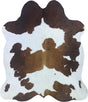COWHIDE XL BROWN & WHITE SPECIAL 4-4.4M (242cm × 208cm)