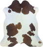 COWHIDE XL BROWN & WHITE SPECIAL 4-4.4M (235cm × 214cm)