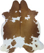 COWHIDE XL BROWN & WHITE SPECIAL 4-4.4M - 261cm  214cm
