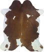 COWHIDE XXL BROWN & WHITE SPECIAL 4.4-4.9M - 255cm  214cm