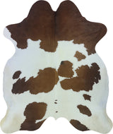 COWHIDE XXL BROWN & WHITE SPECIAL 4.4-4.9M - 253cm  217cm