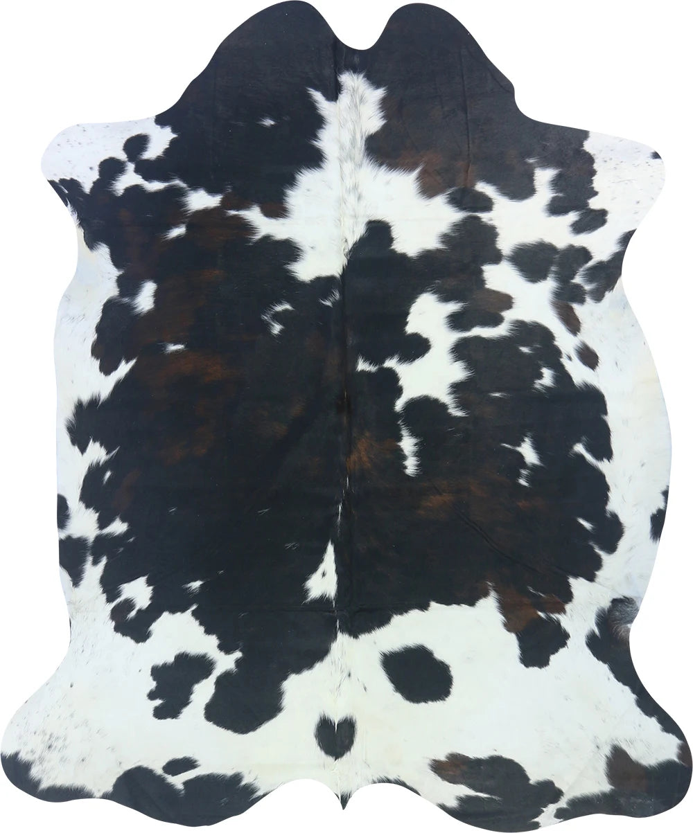 COWHIDE MEDIUM TRI COLOUR 2.5-3.4M - 219cm  182cm